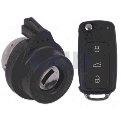 IGNITION BARREL&KEY JETTA/GOLF BEETLE/AMAROK/TIGUAN/TOUAREG