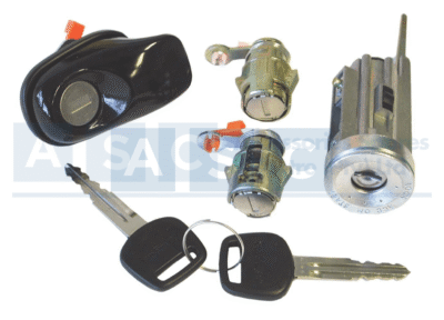 IGNITION BARREL SET 4PC CONQ/TAZZ 88-01