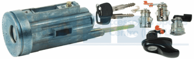 IGNITION BARREL SET 5PC CONQ/TAZZ 88-01