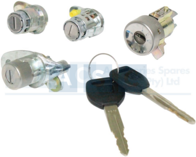 IGNITION BARREL SET 4 PCS HONDA SO4