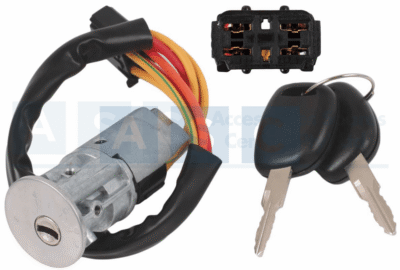 IGNITION SET NISSAN NP200 ORIG.PROFILE KEY  8200792437