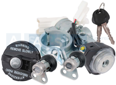 IGNITION SET HYUNDAI H100 MK3 4PCS 2 DOOR BARRELS/ FUEL CAP/ COMPLETE IGN.
