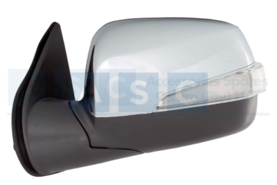 MIRROR CHROME/BLACK DMAX LH 09-11 LED DISCONTINUING