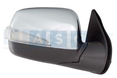MIRROR CHROME/BLACK DMAX RH 09-11 LED DISCONTINUING
