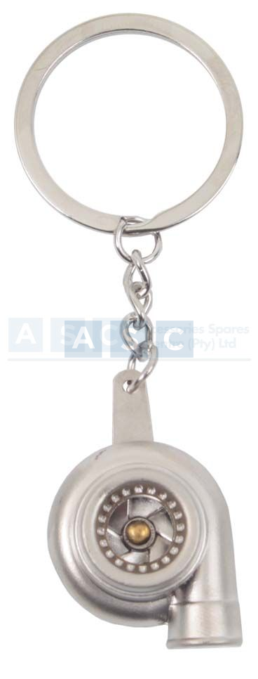 KEY RING TURBO SILVER