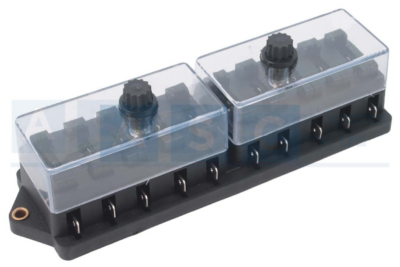 10 WAY BLADE FUSE BOX
