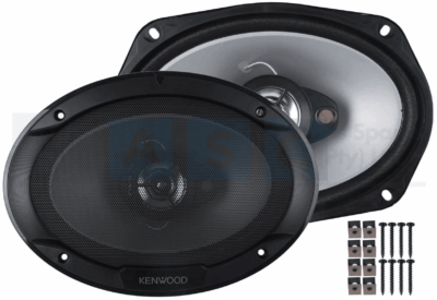 KENWOO SPEAKERS 6X9 3WAY COAXIAL 400WATT NO GUARANTEE  45 RMS POWER