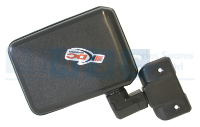 MIRROR L/CRUISER LH BLACK FJ70/5 85-94