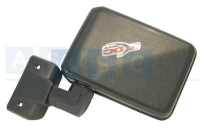 MIRROR L/CRUISER RH BLACK FJU70/5 85-94