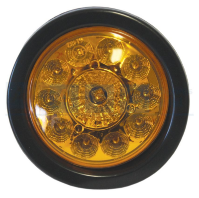 TRAILER RND LED IND.AMBER LAMP 10-30V IP-65