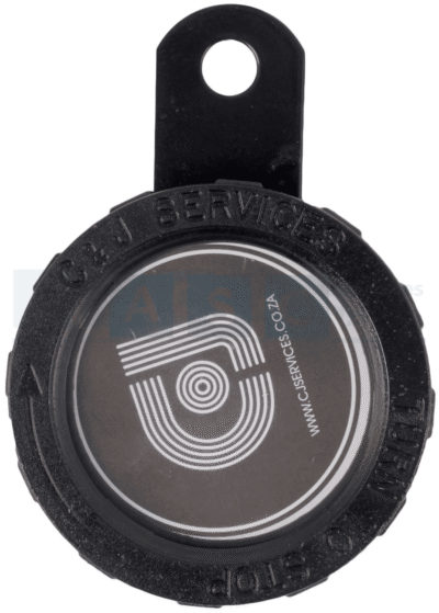 LICENCE DISC HOLDER PLASTIC BLACK H/DUTY All weather proof bolt on plastic
