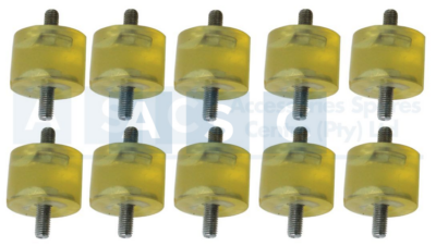 UNIVERSAL MOUNTING(10PPP)8MM STUD D=38MM