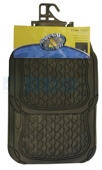RUBBER MAT SET BLACK(4PCS)