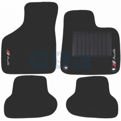 CARPET SET AUDI A3 8P BLACK 4PCS