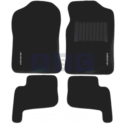 CARPET SET AVANZA BLACK 4PCS