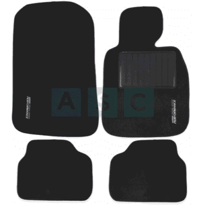 CARPET SET BMW E90 BLACK 4PCS