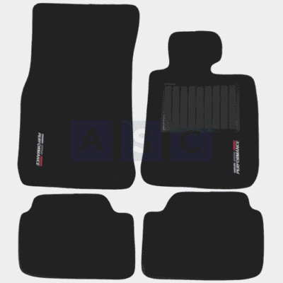CARPET SET BMW F20 BLACK 4PCS