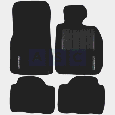 CARPET SET BMW F30 BLACK 4PCS