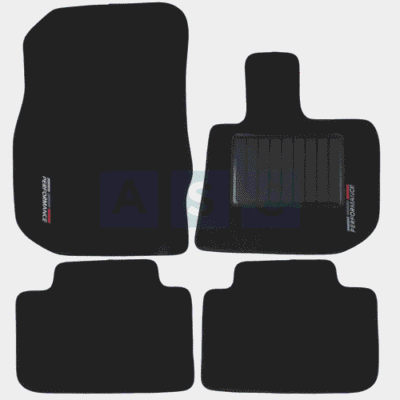 CARPET SET BMW G01 BLACK 4PCS