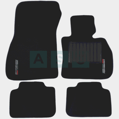 CARPET SET BMW X1  BLACK 4PCS