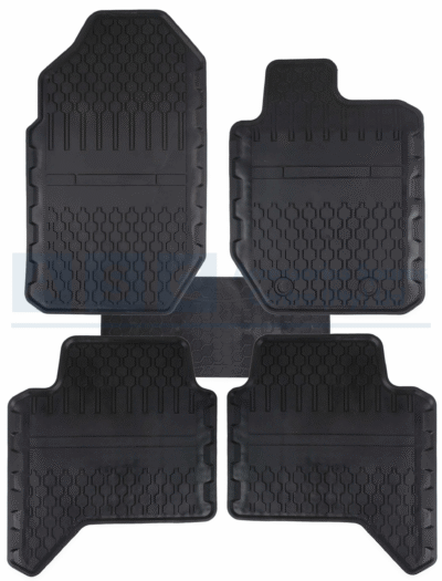 RUBBER MATS OEM FIT RANGER EXTAND CAB 2017 ON