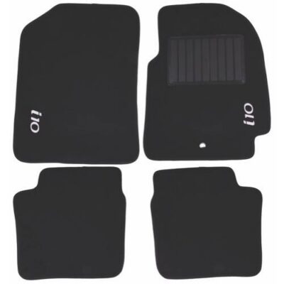 CARPET SET HYUNDAI I10 BLACK 4PCS
