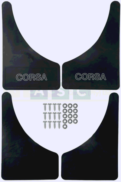 MUD FLAP SET OPEL CORSA