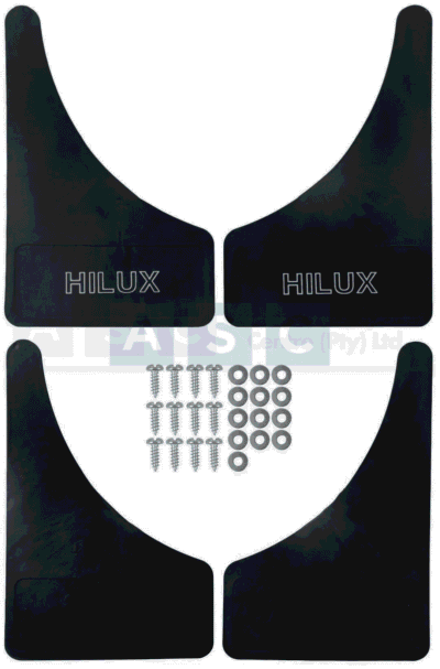MUD FLAP SET TOYOTA HILUX