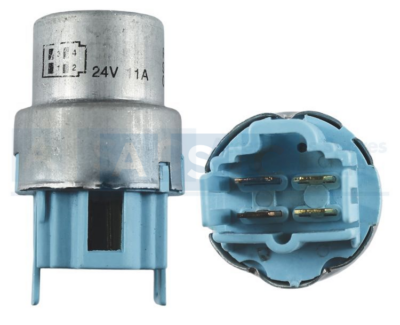 RELAY HEAD LAMP 4PIN 24V