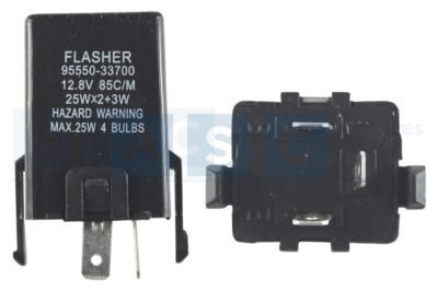 FLASHER UNIT 12V 3PIN HYUNDAI 95550-33700/39000