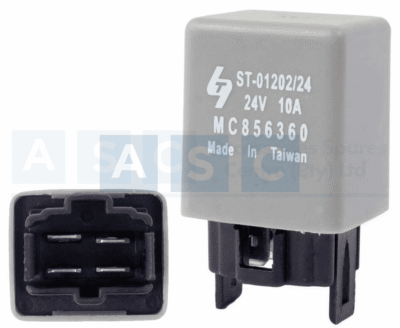 RELAY 4P 24V 10A HINO/FUSO