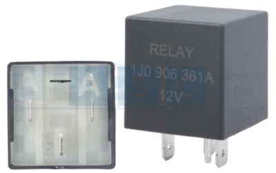 RELAY POWER SUPPLY 12V 4PIN 1J0 906 381A/ 357 906 381A