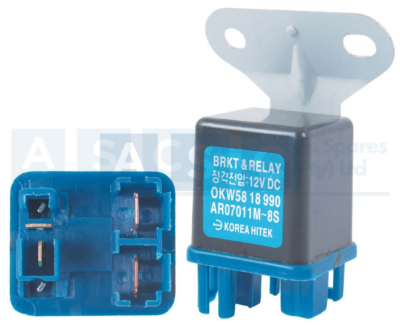 RELAY GLOW PLUG KIA/HYUNDAI/ISUZU 4P 12V RANGER / MAZDA BT50