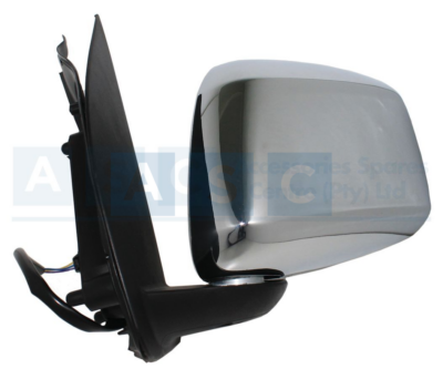 MIRROR CHROME ELECT. NAVARA LH 2006-