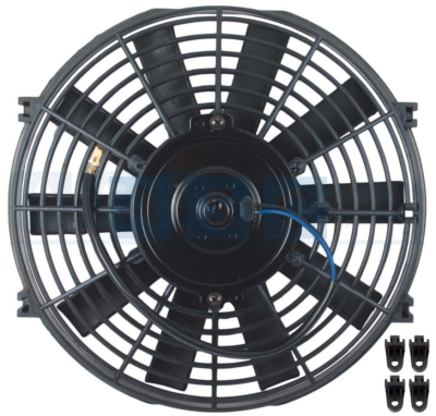 RADIATOR FAN UNIVERSAL 12v 10in/250mm 80W
