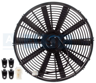 RADIATOR FAN UNIVERSAL 12v 16in/400mm 130W