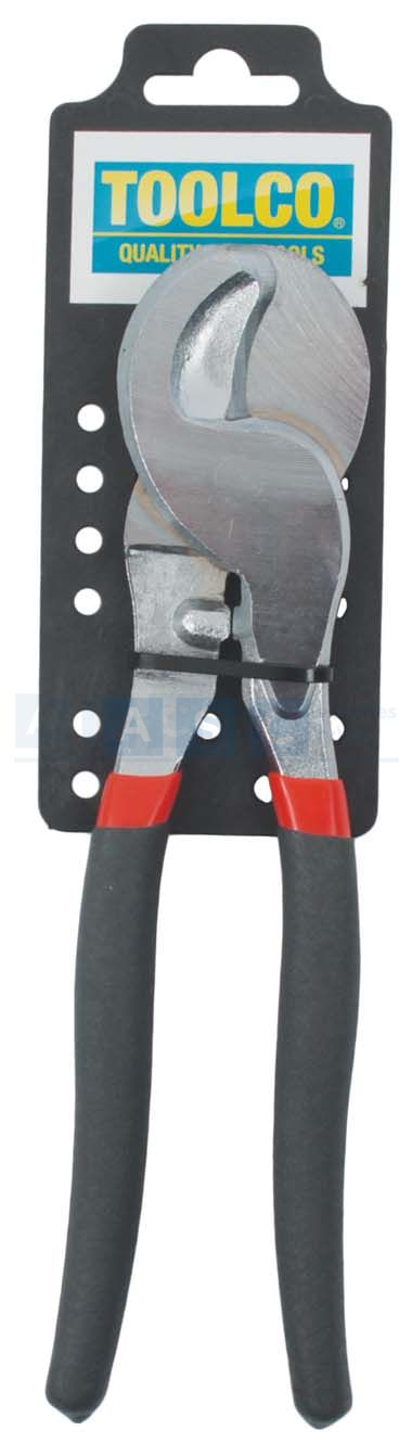 CABLE CUTTER  10 INCH D.I.Y TOOLCO SILVER FINISH/CARBON STEEL/DIPPED HANDLE