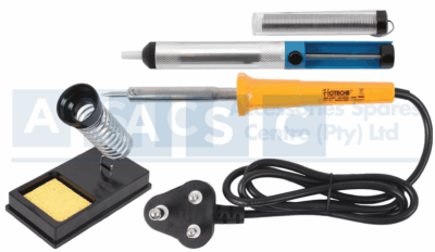 SOLDERING IRON SET 40W 220V-240V 50HZ POINTED TYPE 3PIN PLUG 1.2M CORD +SPRING