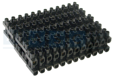 TERMINAL BLOCK 15AMP BLACK