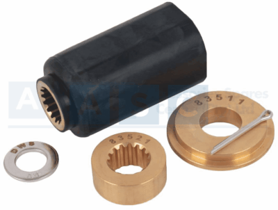 BUSH HUB KIT FOR SUZUKI E-SERIES ALL  ALUM. & SS  ALSO FITS BEAKSAN PROPS