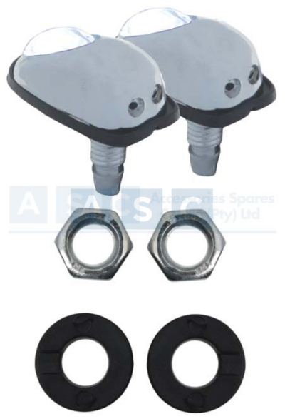 WINDSCREEN WASHER NOZZEL W/WHITE LIGHT