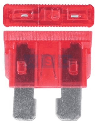 PLUG IN FUSE 10 AMP PER 100