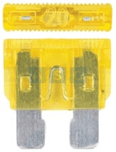PLUG IN FUSE 20 AMP PER 100