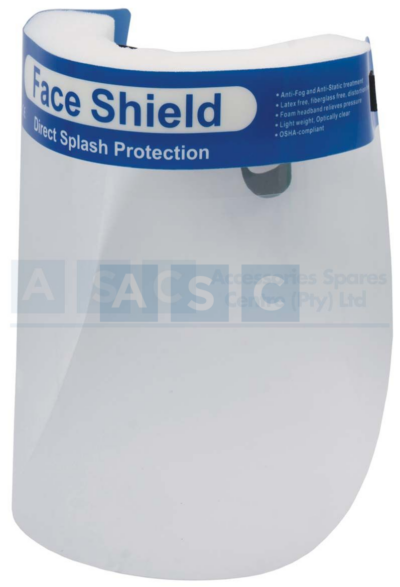 FACE SHIELD DISPOSABLE ANTI-FOG PET LENS