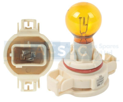 PSY24W 12V AMBER FOG BULB