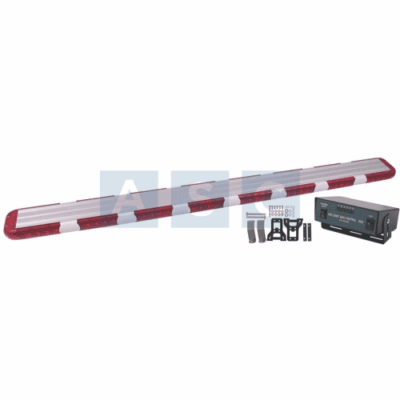 LED EMERG.BAR LAMP RED 10-30V 71X1LED W/RED LENS 8 FLASH PATTERN