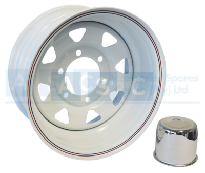 RIM WHITE 15X8/6X140PCD