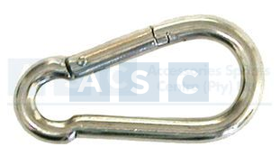 SS SNAP HOOK W/QUICK LINK 5x50