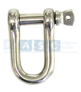 DEE SHACKLE(8MM) 316SS