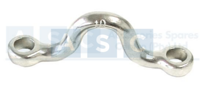 PAD EYE CAST 10MM 316SS